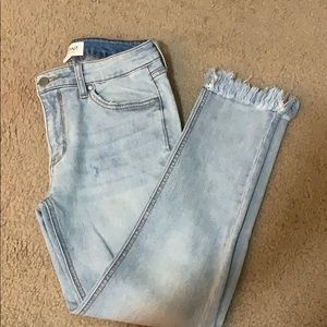 Boutique skinny frayed Jeans